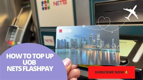 How To Top Up Uob Nets Flashpay Your All In 1 Card In Singapore