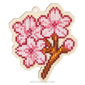 Kit Broderie Diamant 3d Sakura Wizardi