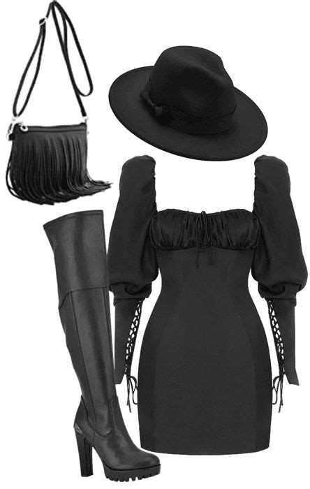 Romantic Goth Outfit Shoplook In 2023 Summer Goth Outfits Romantic