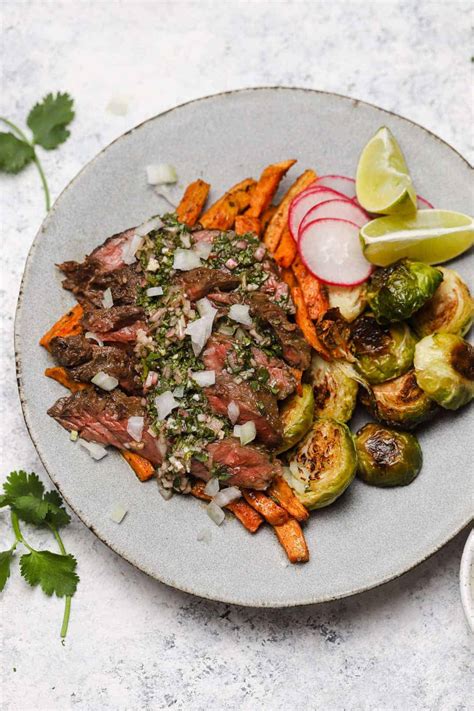 Citrus Marinated Skirt Steak With Cilantro Chimichurri Well Seasoned