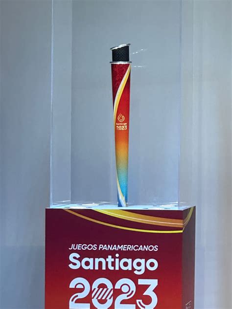 Panam Sports SANTIAGO 2023 PRESENTA LA LLAMA DE LOS JUEGOS DURANTE LA