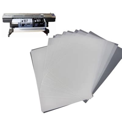 Waterproof A A Inkjet Transparency Film For Screen Pigment Inks Printing