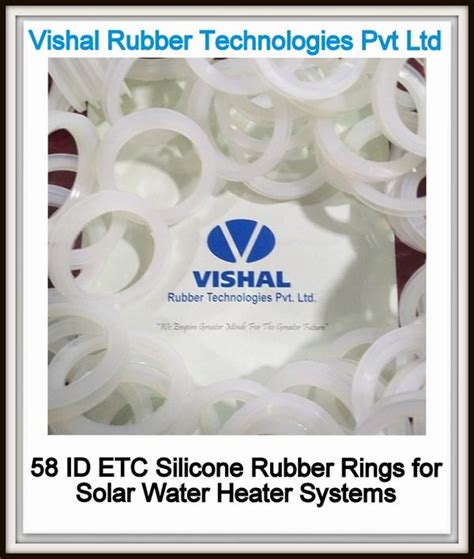 New Updated Rates For Etc Solar Water Heater Silic Vishal Rubber