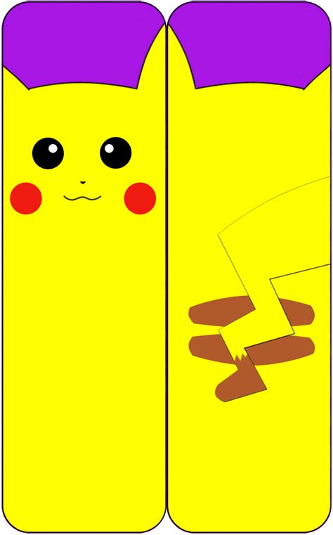 Pikachu Bookmark by melissaoliver on DeviantArt