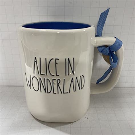 Rae Dunn Alice In Wonderland Mug Double Sided Disney Princess