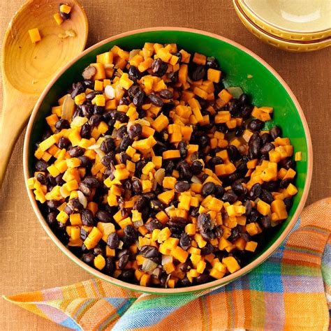 Black Bean Sweet Potato Skillet Recipe How To Make It Taste Of Home