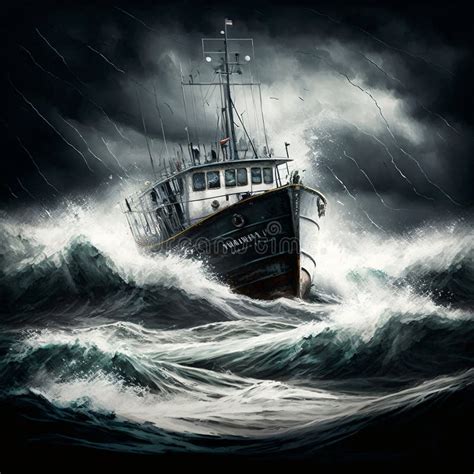 Stormy Seas Stock Illustrations 561 Stormy Seas Stock Illustrations