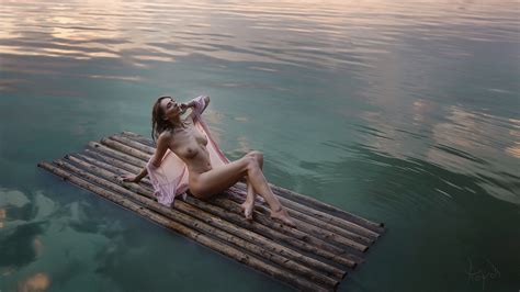 Картинки women closed eyes nude water belly andrey popov women