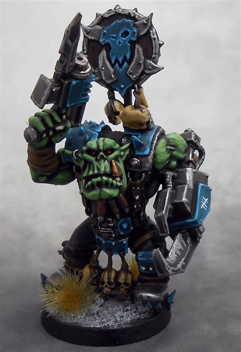 Ork Nob By Larkinswordbearers On Deviantart