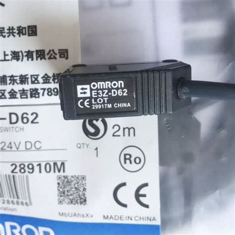 Nhà Phân Phối Cảm Biến Quang Photo Sensor Omron E3Z D62 2M