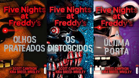 Ordem Dos Livros Fnaf Five Nights At Freddys Sociedade Nerd