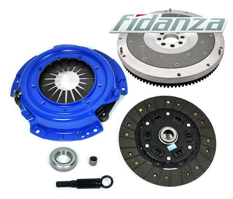 FX STAGE 2 CLUTCH KIT FIDANZA ALUMINUM FLYWHEEL Fits 1989 90 NISSAN