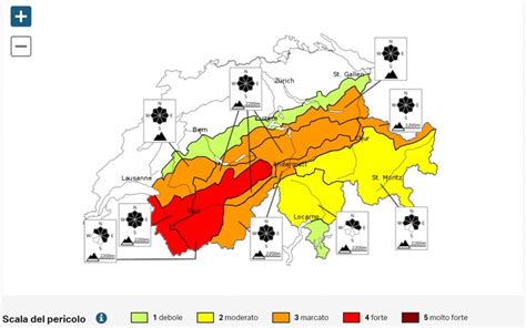 Valanghe Forte Pericolo Nella Svizzera Occidentale