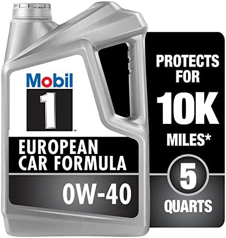 Amazon Mobil 1 FS European Car Formula Full Synthetic Motor Oil 0W