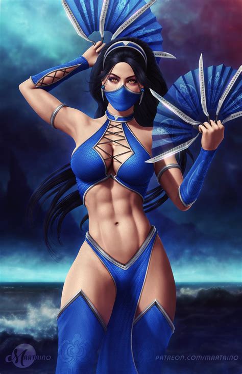 Kitana And Her Glorious Abs By Martaino R MortalKombat