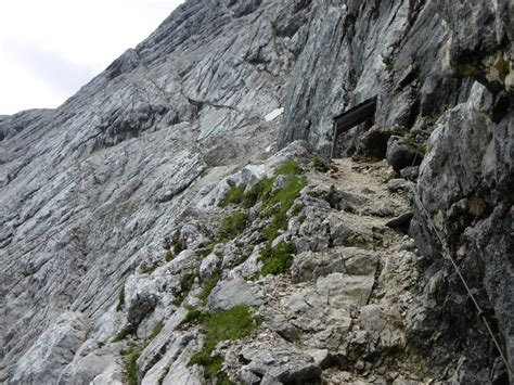 Am Nordwandsteig Der Alpspitze Fotos Hikr Org