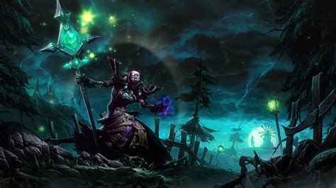 Hd Wallpaper Fantasy Art World Of Warcraft Shadow Priest Digital