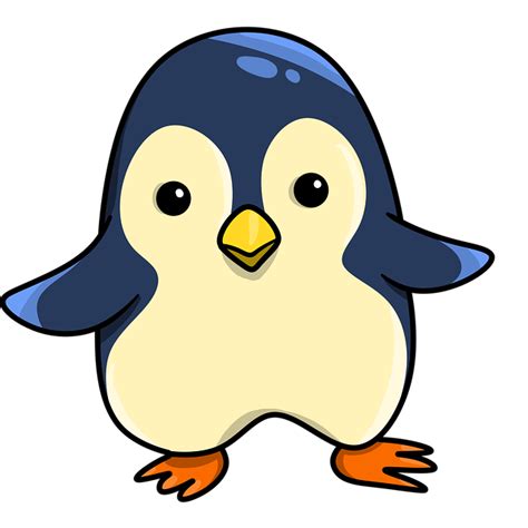 Cute Animated Penguin