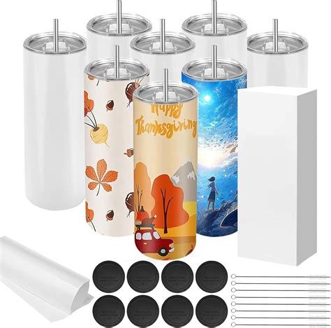 Snapklik Komphy Pack Sublimation Tumblers Oz Stainless Steel