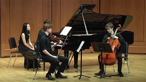 Mendelssohn Piano Trio In D Minor First Movement Youtube