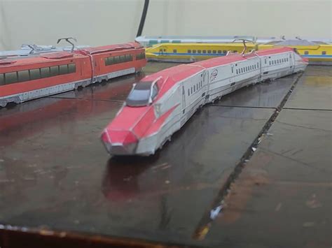 Paper Models Of Shinkansen E5 E6 57 Rtrains