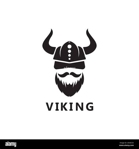 Viking Head Logo And Symbol Vector Stock Vector Image And Art Alamy