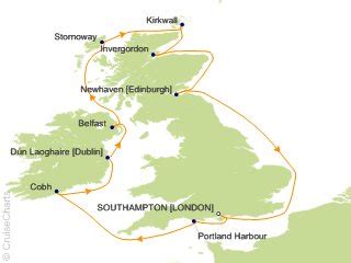 NCL Europe British Isles Cruise 10 Nights From Southampton