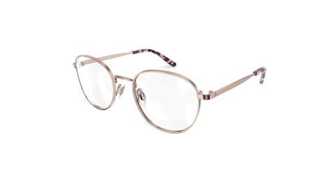 Specsavers Womens Glasses Orlanda Rose Gold Round Metal Stainless