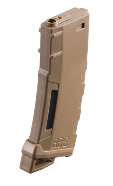 Lancer Tactical Chargeur Speed 130 Billes Pour M4 AEG Tan