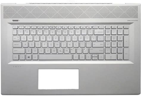 Wzqrps Replacement Laptop Upper Case Palmrest Backlit Keyboard Assembly Part For Hp