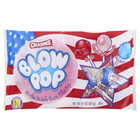 Save On Charms Blow Pop Bubble Gum Filled Pops Assorted Order Online Delivery Giant