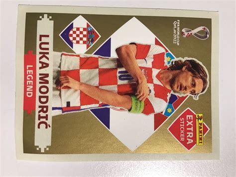 Panini Extra Sticker Gold Luka Modric Kaufen Auf Ricardo