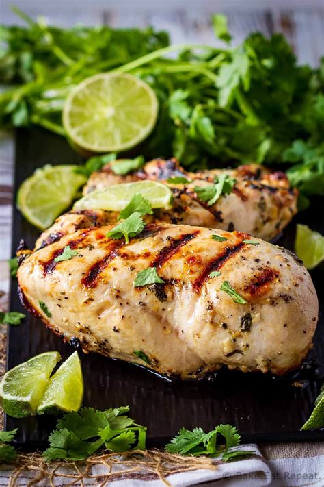 Cilantro Lime Chicken Marinade Bake Eat Repeat