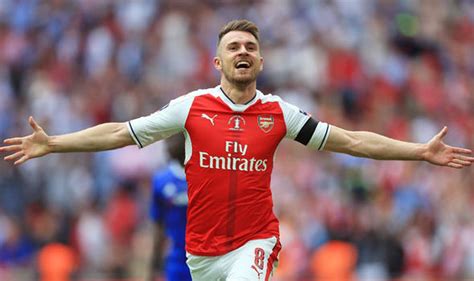 Arsenal 2 Chelsea 1 Aaron Ramsey Winner Secures Gunners A Record