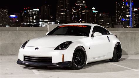 Riced Out 350z With Test Pipes Youtube