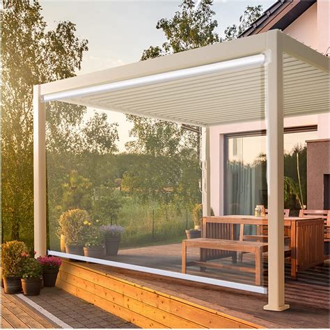 Transparent Waterproof Roller Blind Transparent Waterproof Roll Up