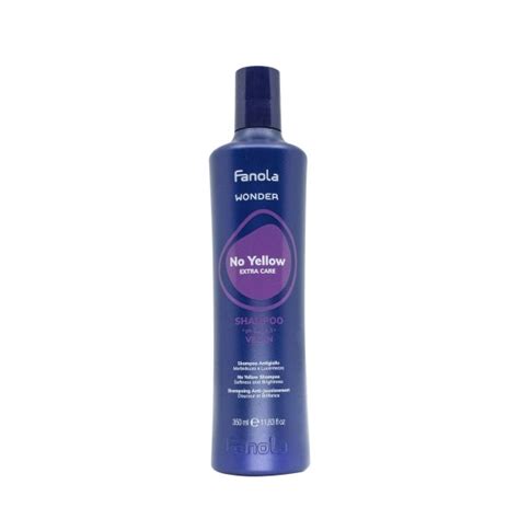 Fanola Wonder No Yellow No Yellow Shampoo Vegan 350ml