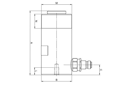 Rehobot Cfc108 Hidrolik Silindir 11 Ton Surkon International