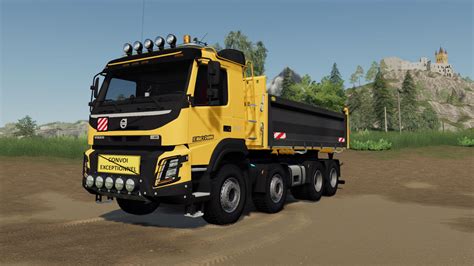 Volvo Fmx X Fs Miner S Construction Edition V Truck Fs