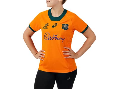 Wallabies Replica Home Jersey Womens Women Wallabies Gold Womens