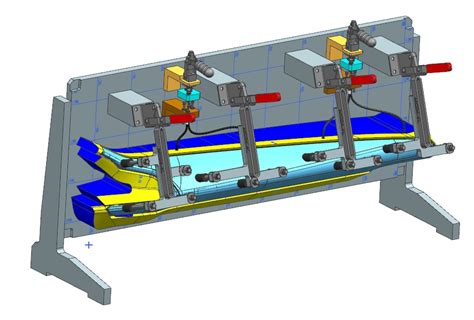 การออกแบบ Checking Fixture Jig Automation ทั้ง 3d และ 2d Detail คือ