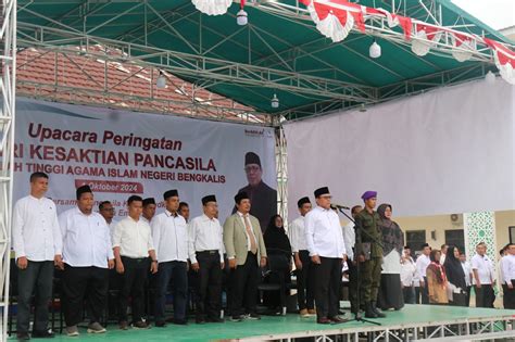 STAIN Bengkalis Gelar Upacara Peringatan Hari Kesaktian Pancasila Tahun