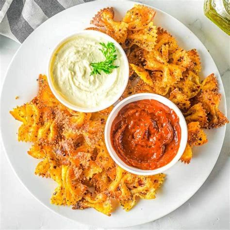 Air Fryer Pasta Chips {viral Tiktok Recipe} A Reinvented Mom