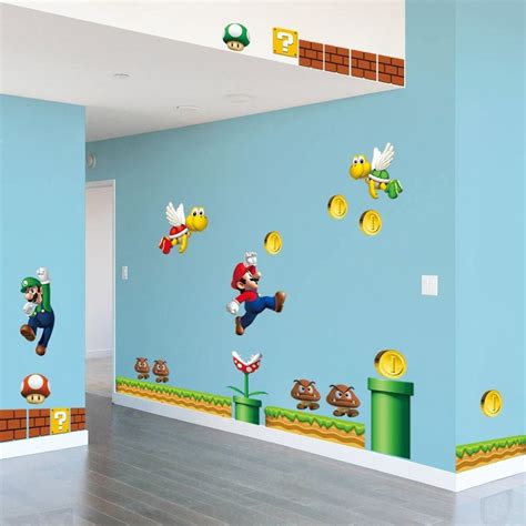 Super Mario Nursery Wall Decals - American Wall Decals