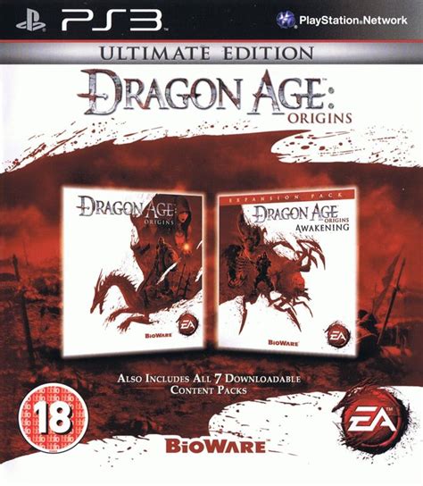 Dragon Age Origins Ultimate Edition Box Cover Art Mobygames