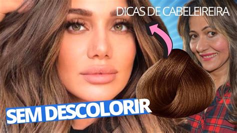 MISTURAS DE TINTAS PARA ILUMINAR SEM DESCOLORIR O CABELO PRETO E Cobrir