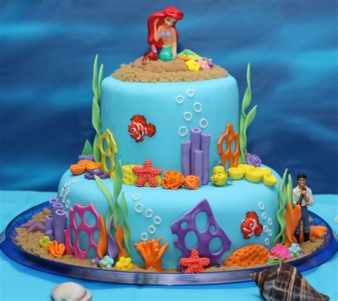 Under The Sea/ariel Birthday Cake - CakeCentral.com