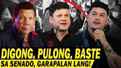 Digong Pulong Baste Sa Senado Garapalan Lang Youtube