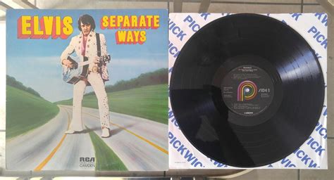 ELVIS PRESLEY Separate Ways 12 Vinyl LP PICKWICK Label RCA CAS 2611