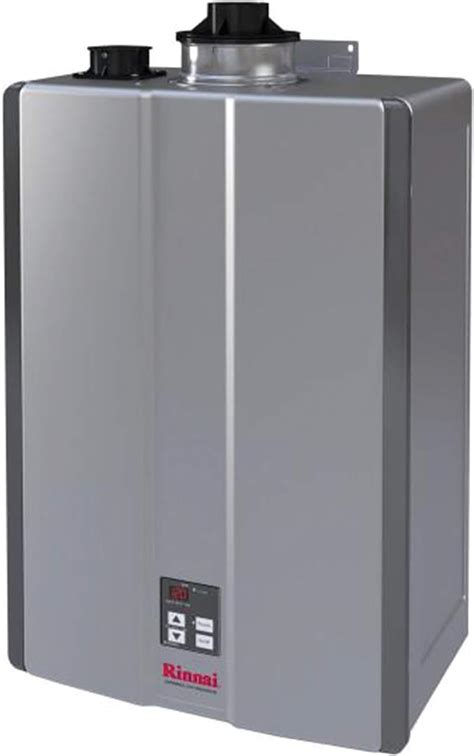 Rinnai Ru180ip Condensing Tankless Hot Water Heater 10 Gpm Propane Indoor Installation Water